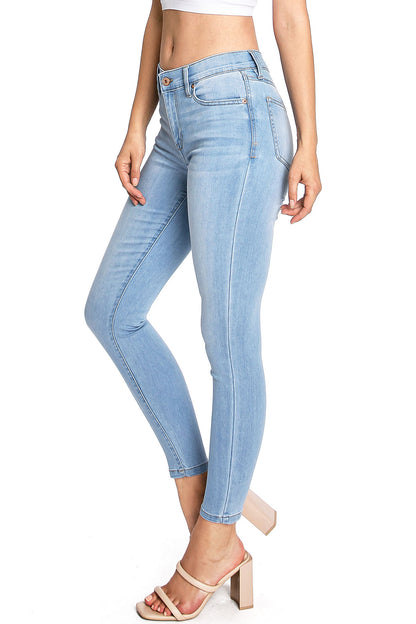 Posie Mid-Rise Skinny Jeans