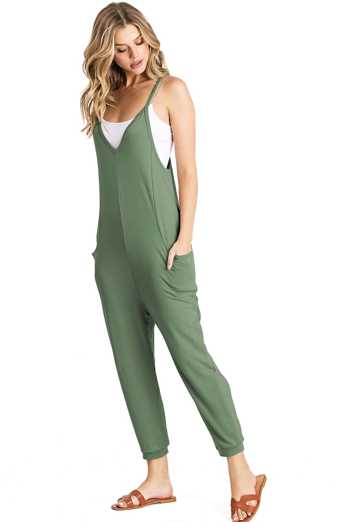 Solo Cropped Jumpsuit