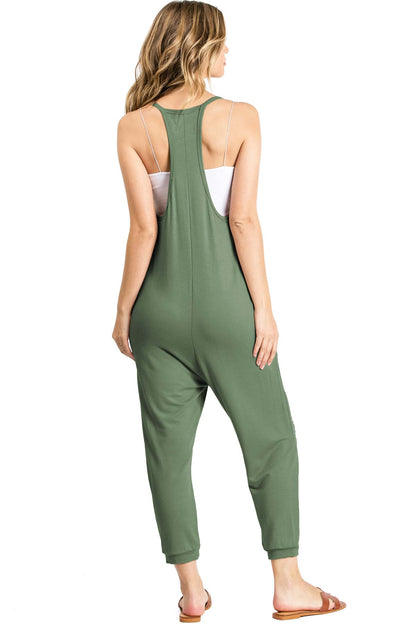 Solo Cropped Jumpsuit