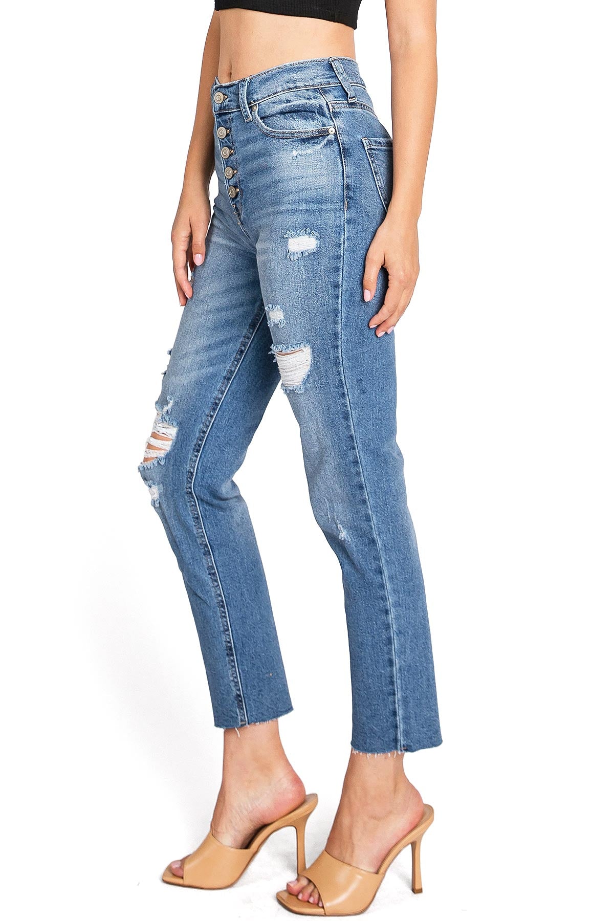 Moment Slim Straight Jeans