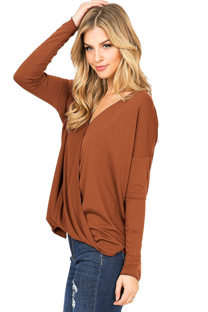 Weekender Surplice Top