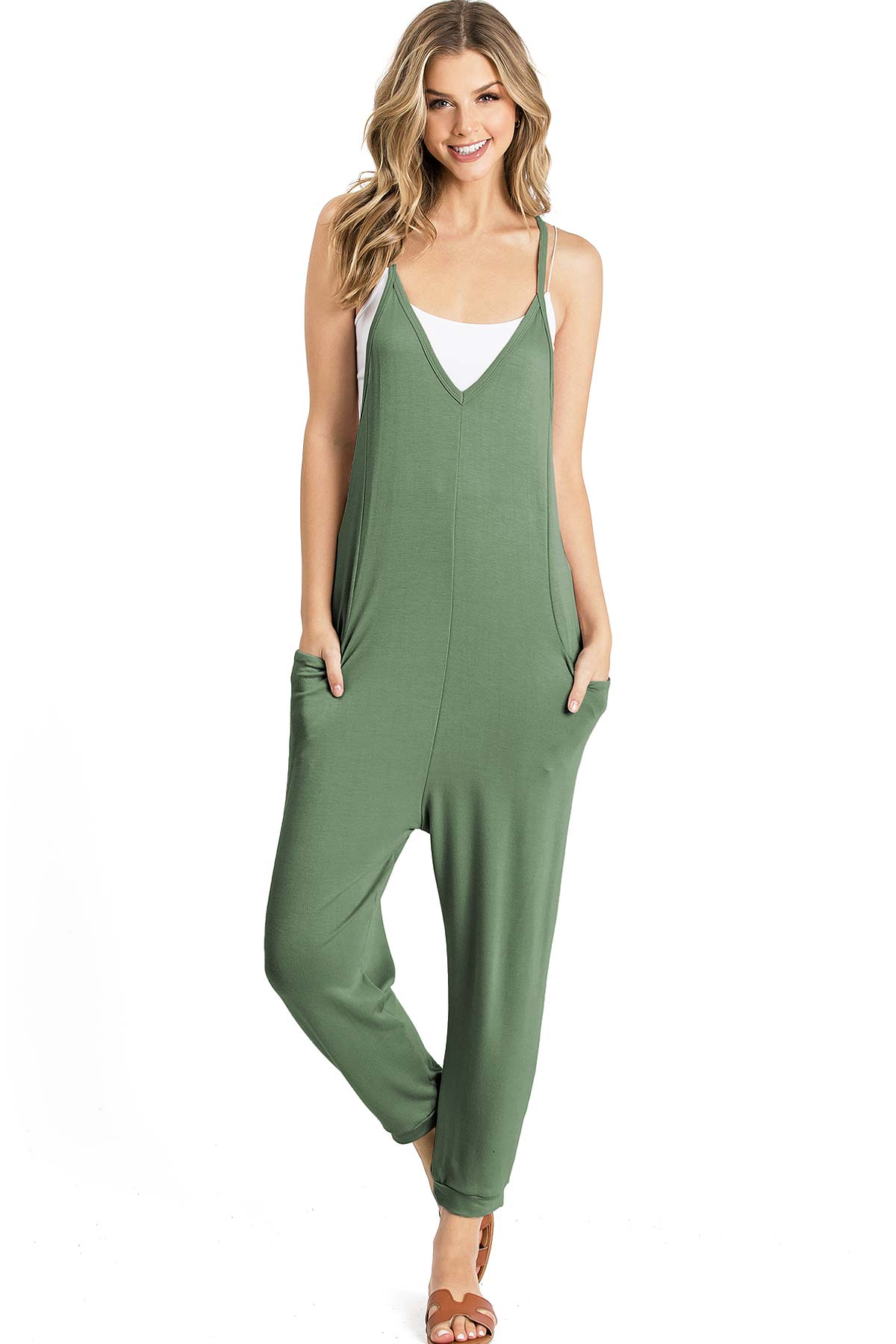 Solo Cropped Jumpsuit