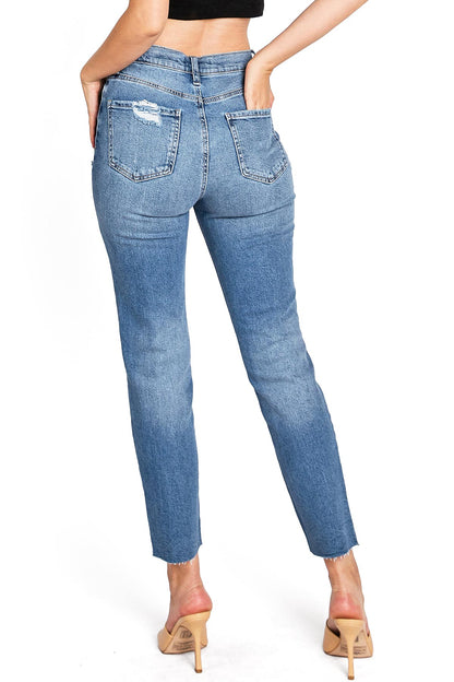 Moment Slim Straight Jeans