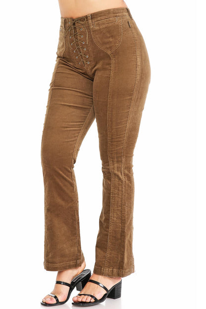 Old West Corduroy Pants - Plus Size