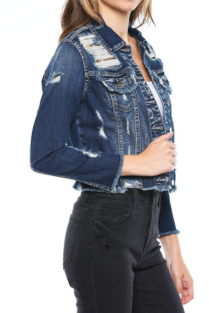 Sassy Shred Denim Jacket