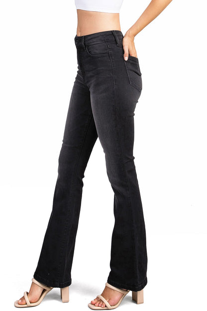 Control Bell Bottom Jeans