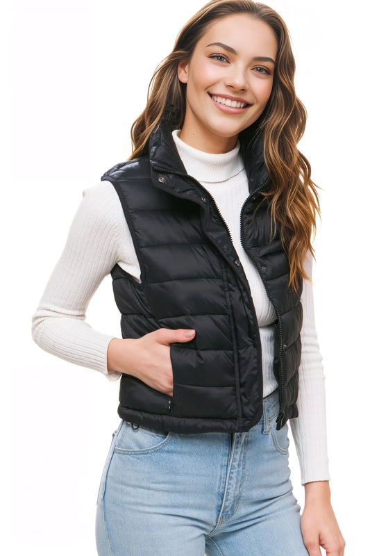 Micro Packable Puffer Vest