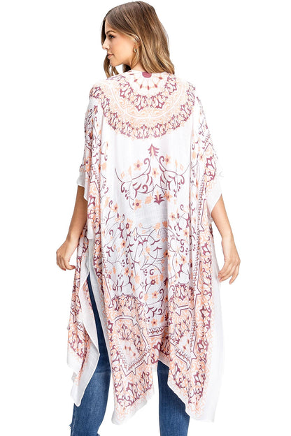 Magnolia Kimono - Pink Ice