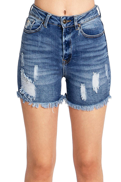 Bay High Rise Shorts - Pink Ice