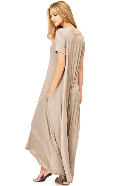 Soul Surge Maxi Dress - Pink Ice