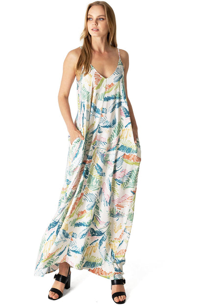 Palm Breeze Maxi Dress