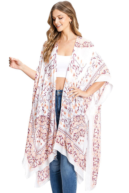 Magnolia Kimono - Pink Ice