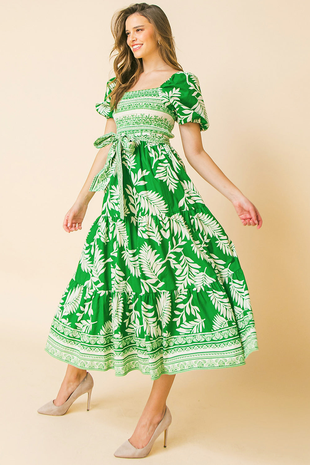 Island Lush Midi Dress