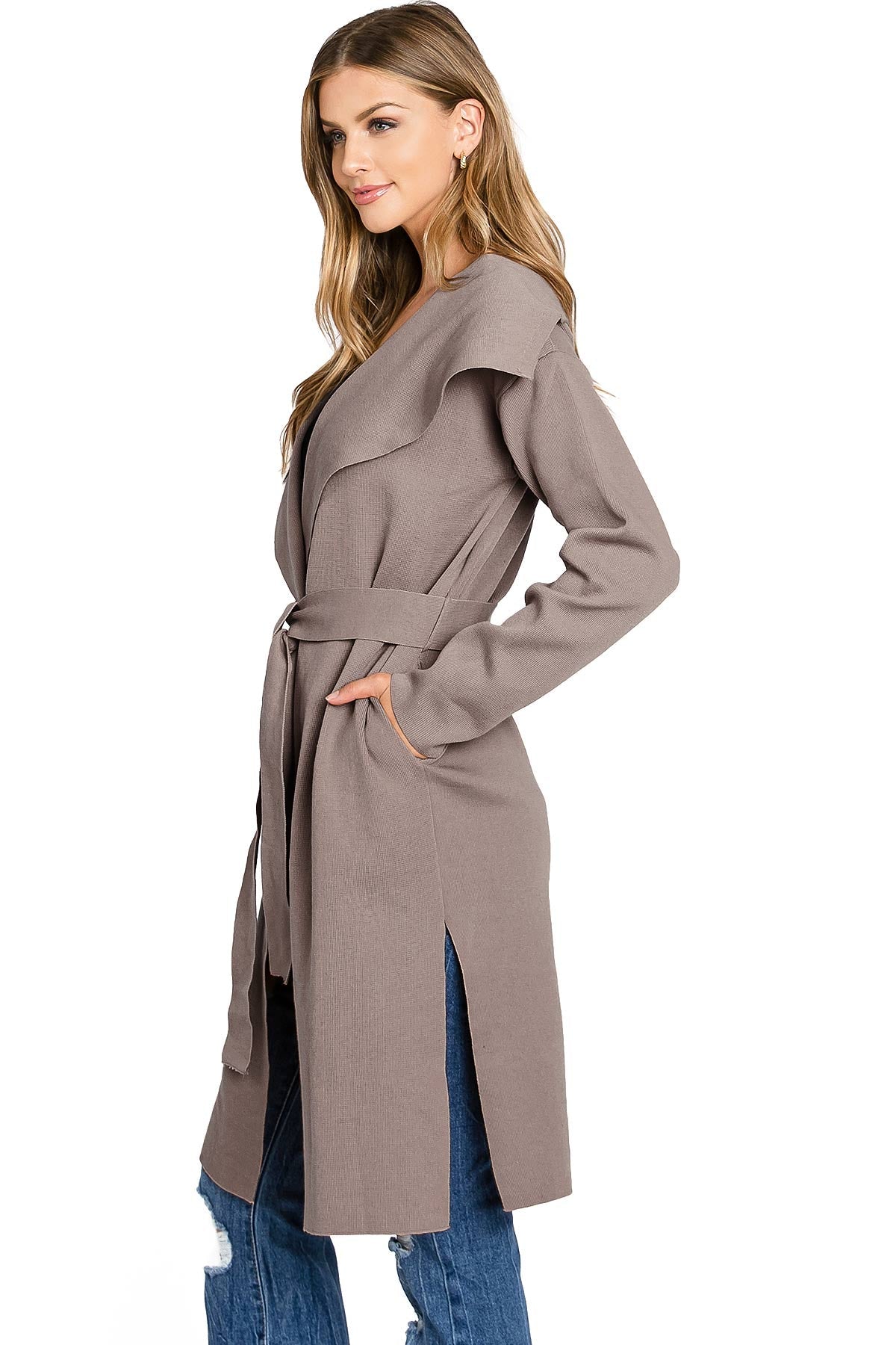 Chelsea Knit Trench Coat