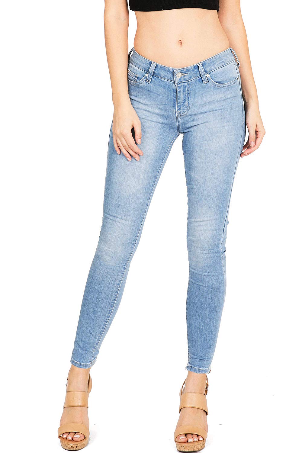 Posie Mid-Rise Skinny Jeans