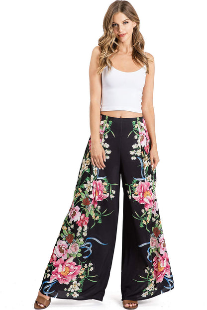 Bloom Divine Wide Pants - Pink Ice