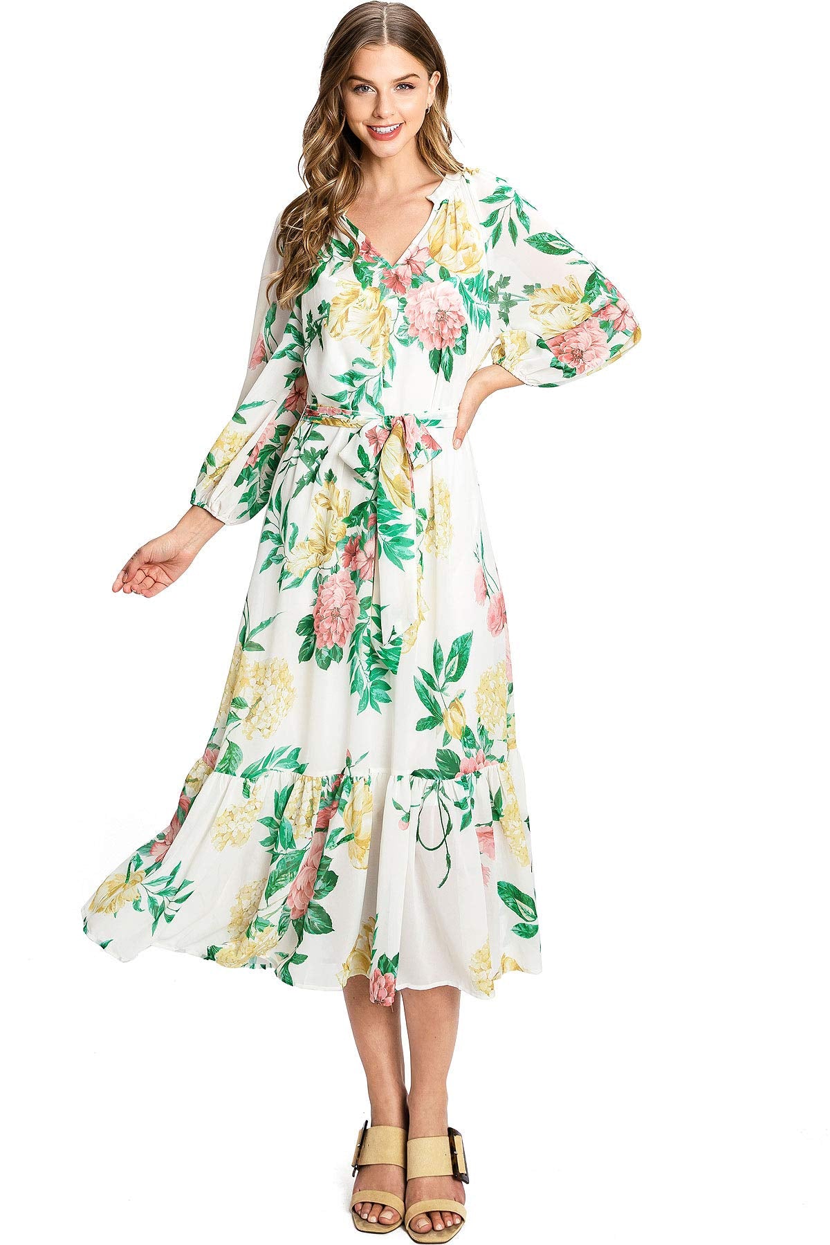 Blossom Midi Dress