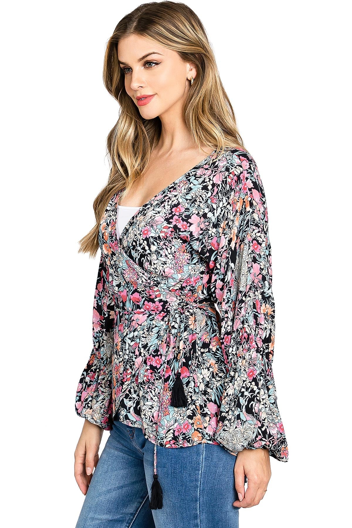 Neo Floral Blouse