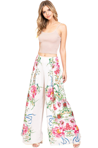 Bloom Divine Wide Pants - Pink Ice