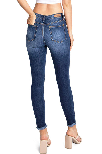 Classic Fray Hem Skinnys
