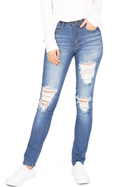 Industrial High Rise Jeans