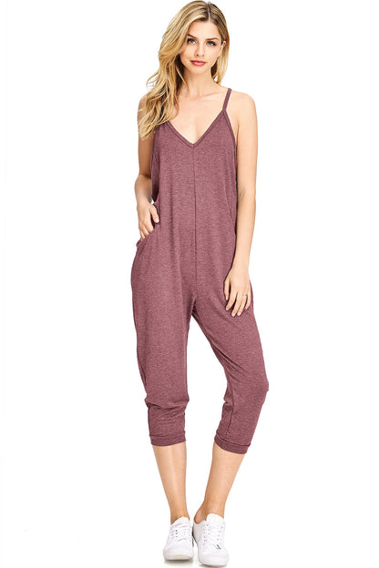 Solo Cropped Jumpsuit