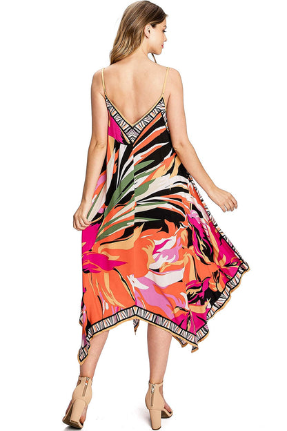 Tropic Glow Midi Dress