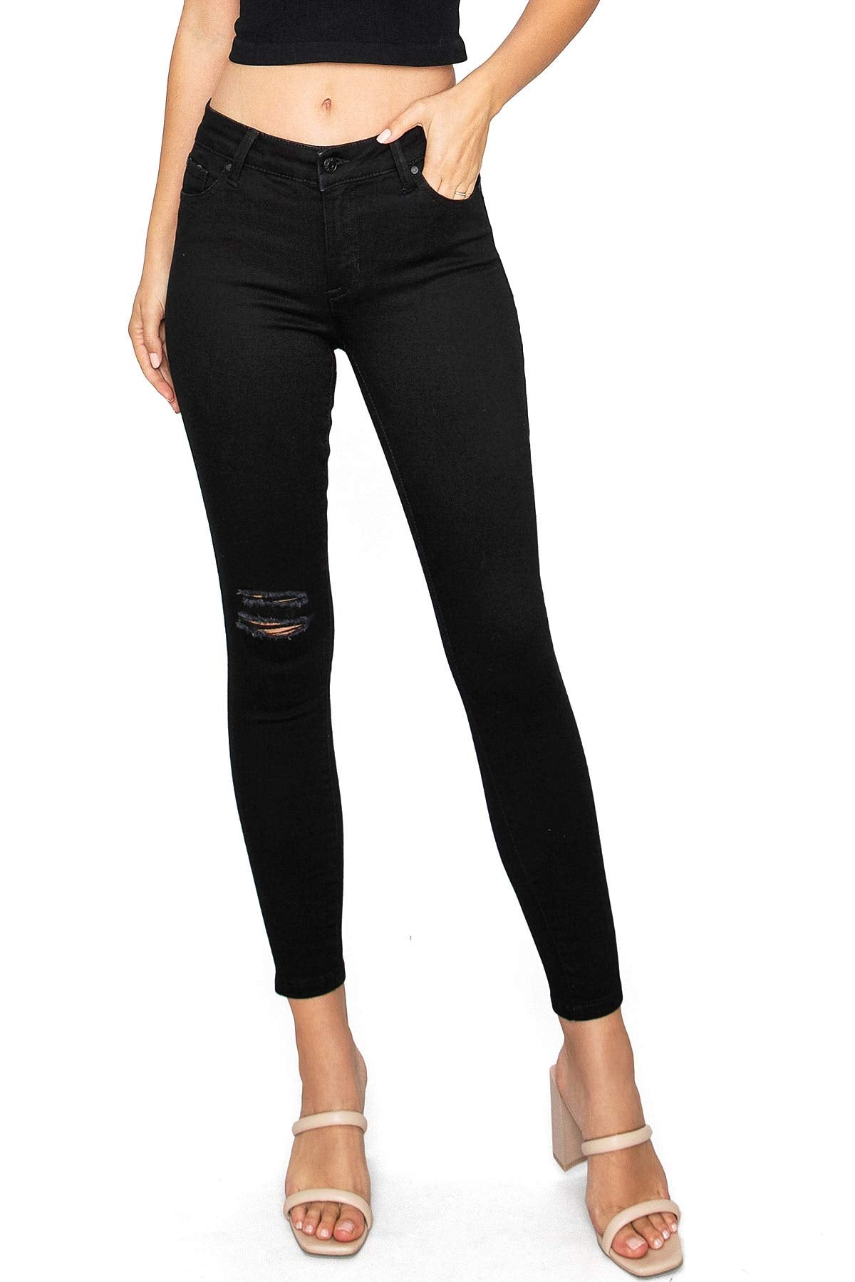 Posie Mid-Rise Skinny Jeans