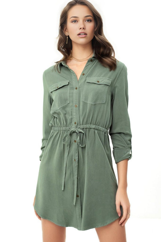 Cherish Shirt Dress