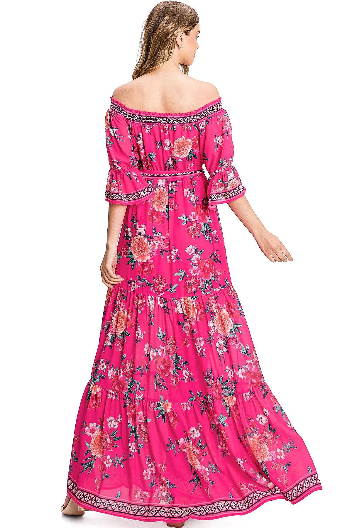 Haute Rose Maxi Dress