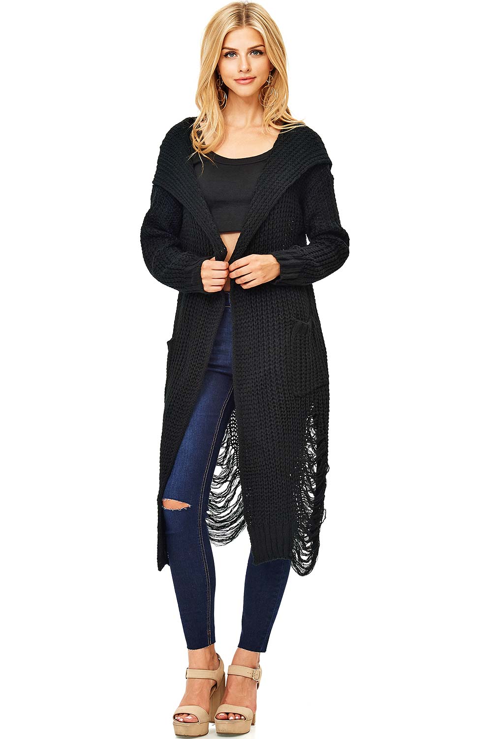 Blitz Shred Knit Cardigan