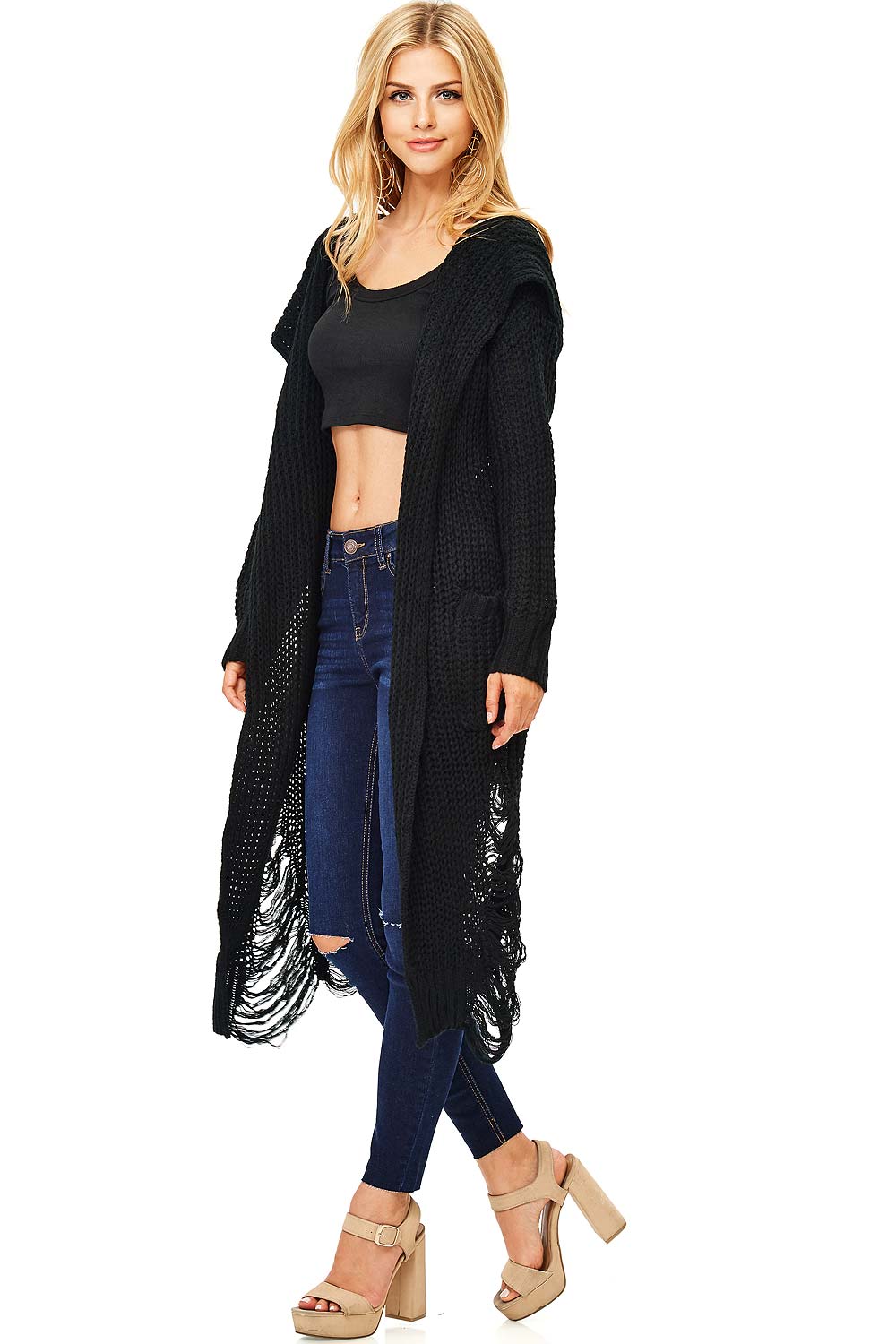 Blitz Shred Knit Cardigan