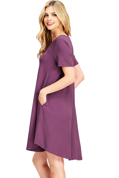 Sweet Pea A-Line Dress - Pink Ice