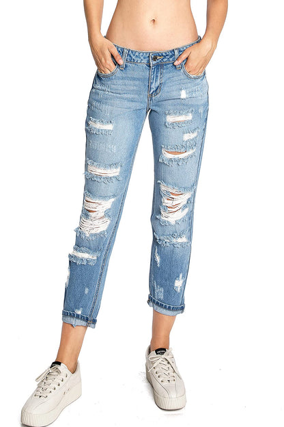 Leah Distressed Jeans