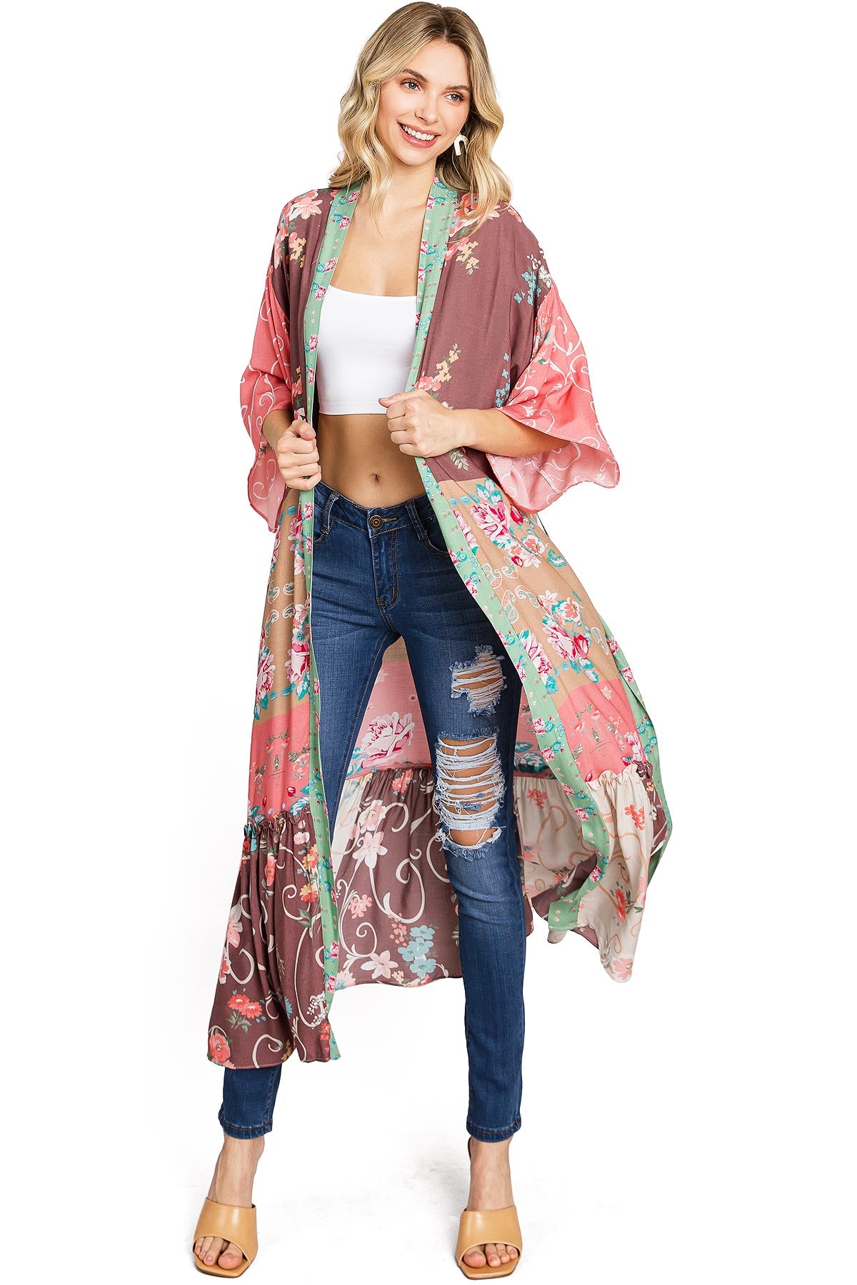 Blossom Medley Kimono