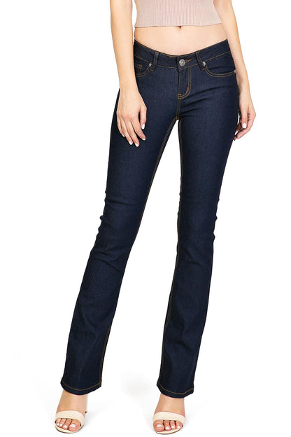 Retrospect Boot Cut Jeans - Pink Ice