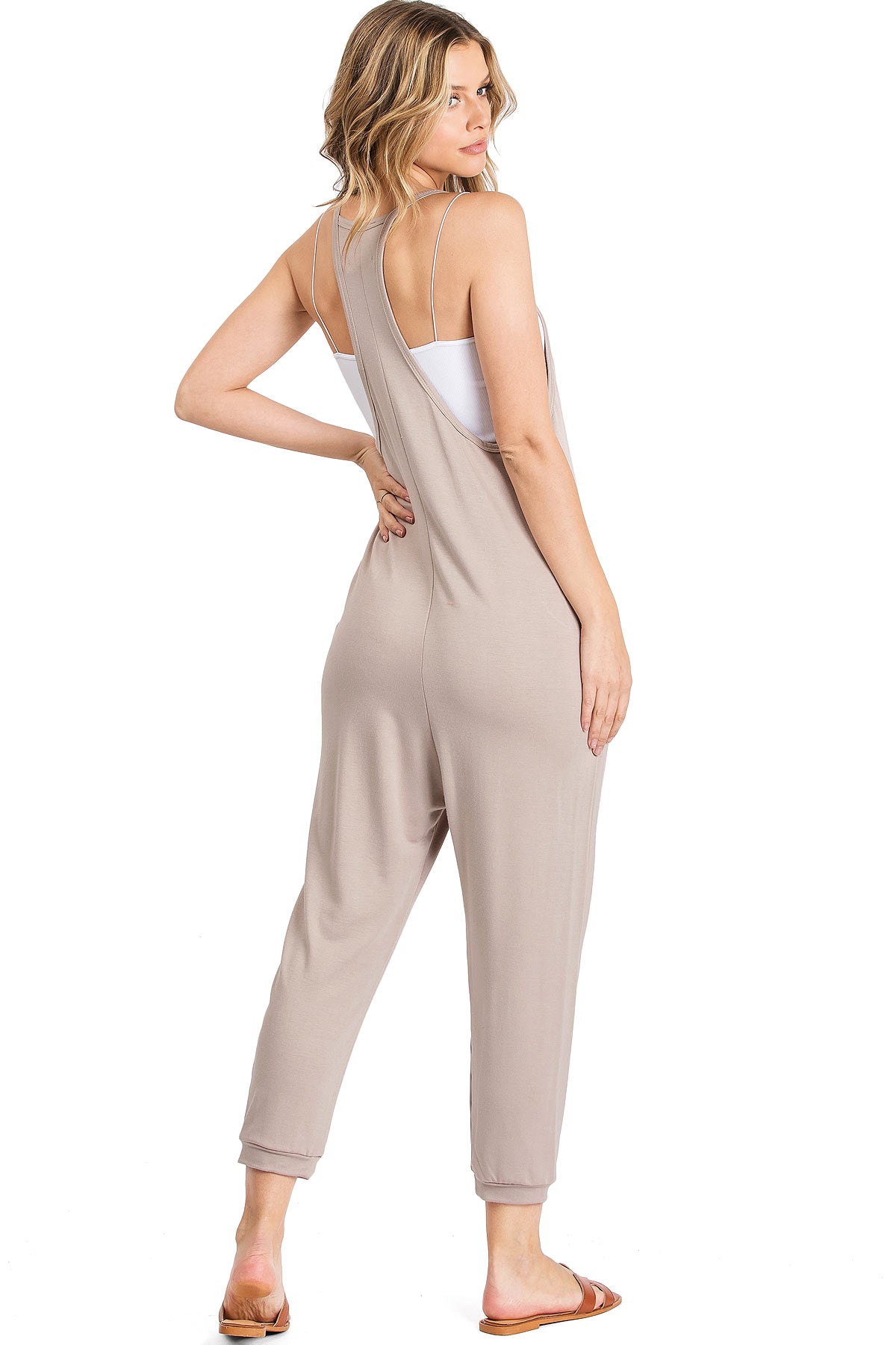 Solo Cropped Jumpsuit