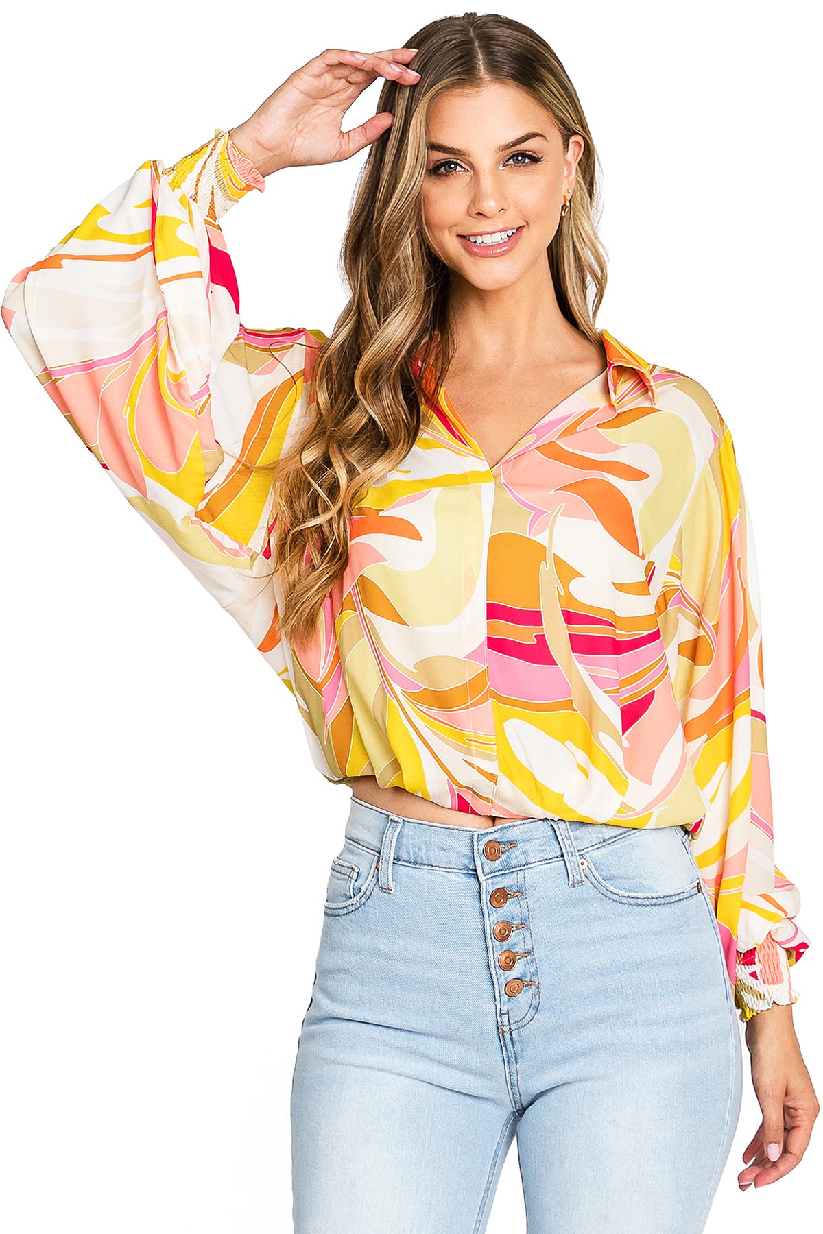In the Groove Blouse