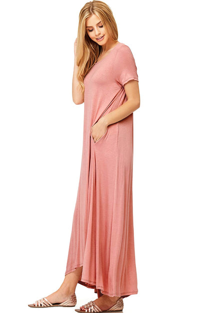 Soul Surge Maxi Dress - Pink Ice